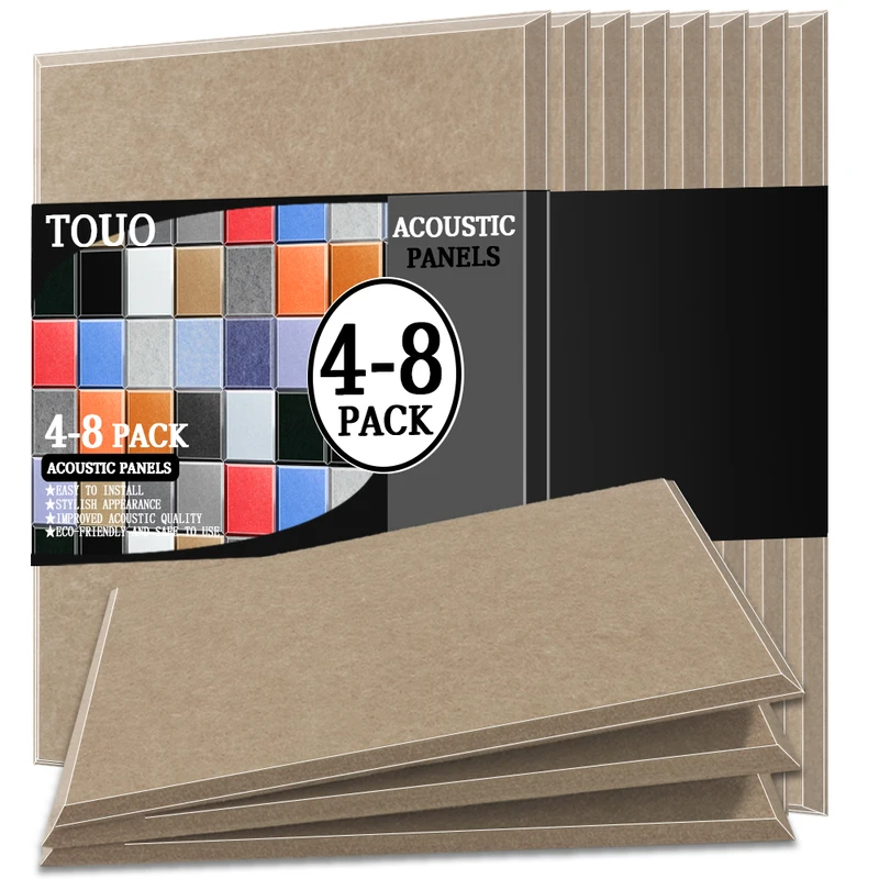 TOUO Rectangle Acoustic Panel 4-8 Pcs Sound Insulation Material Sound Insulation Ceiling Music Studio Acoustic Treatment
TOUO Rectangle Acoustic Panel 4-8 Pcs Sound Insulation Material Sound Insulation Ceiling Music Studio Acoustic Treatment