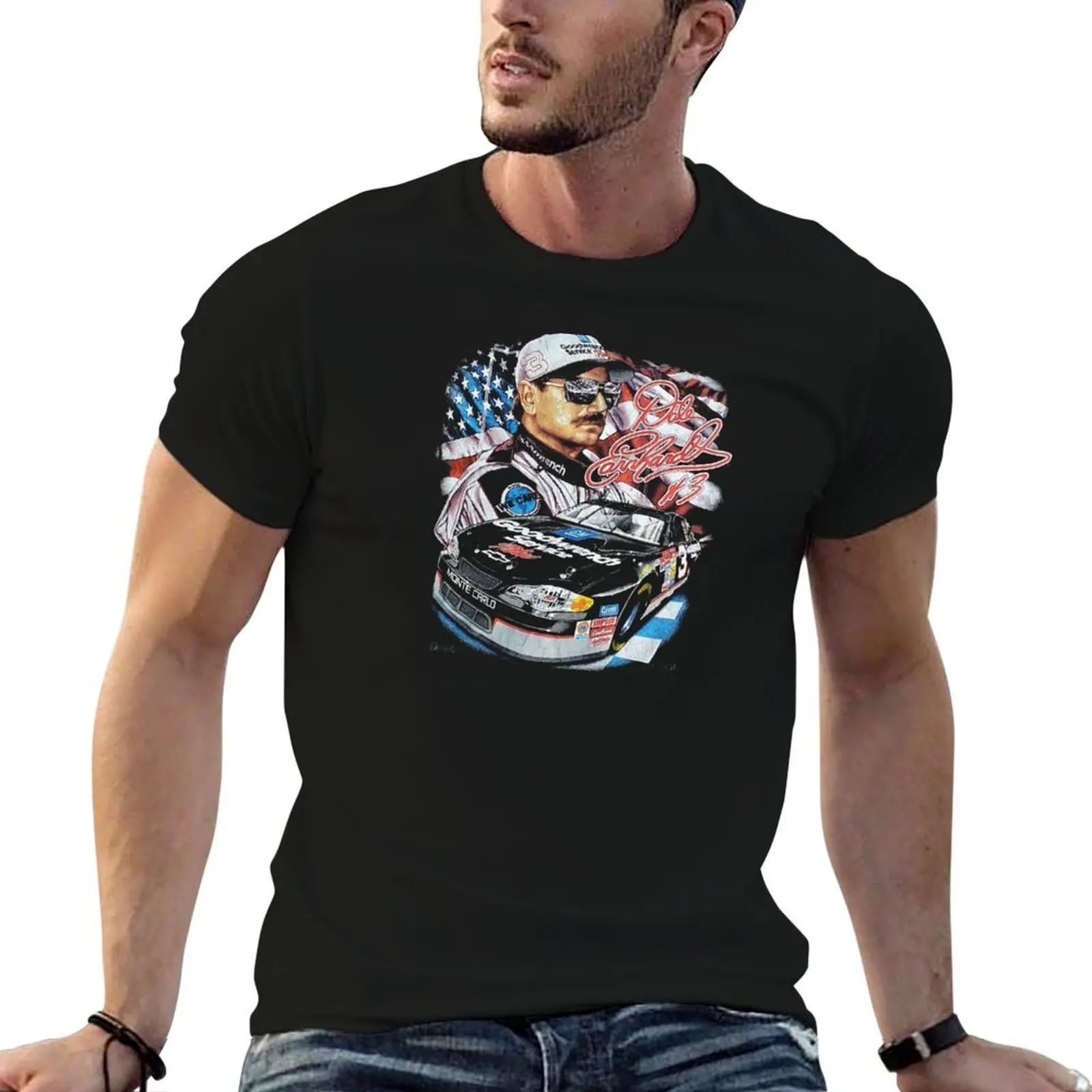 Dale Earnhardt Monte Carlo Retro Vintage T-Shirt man t shirt cotton high quality t shirt men 100% cotton luxury brand T-Shirt
Dale Earnhardt Monte Carlo Retro Vintage T-Shirt man t shirt cotton high quality t shirt men 100% cotton luxury brand T-Shirt