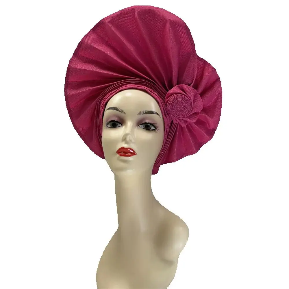 African Fabric High Quality Sego Headtie Women's Head Wear Sego Gele Already Made
African Fabric High Quality Sego Headtie Women's Head Wear Sego Gele Already Made