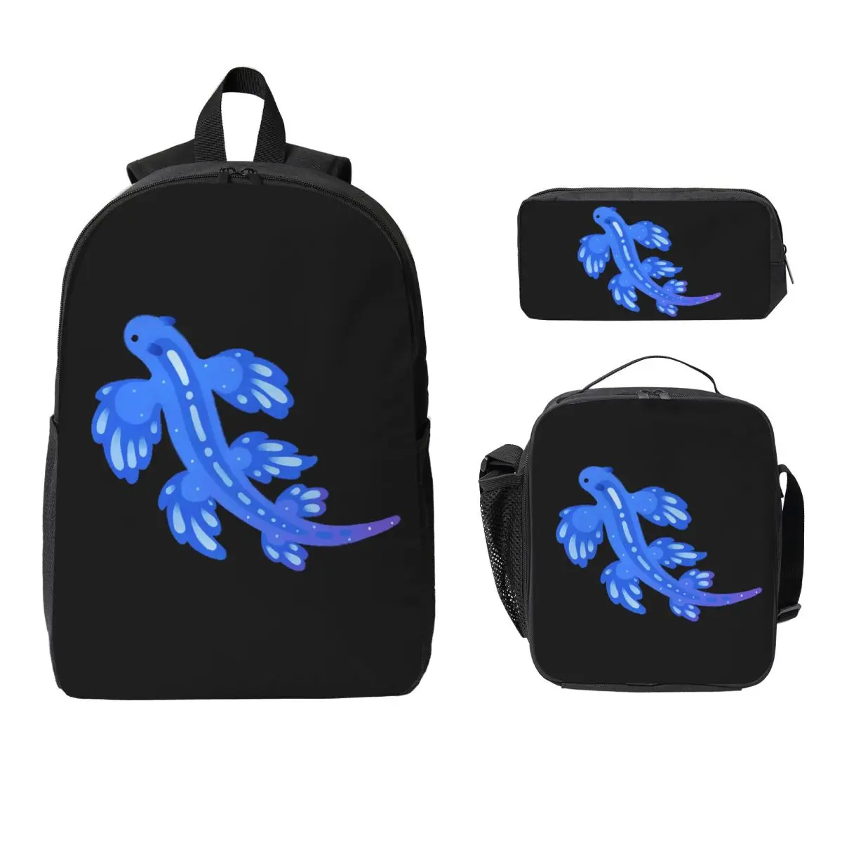 Sea Slug - Pastel Blue Backpack Student Boys Girls BookBag School Bag Laptop Shoulder Bags 3ps Insulated Lunch Bag Pencil Case
Sea Slug - Pastel Blue Backpack Student Boys Girls BookBag School Bag Laptop Shoulder Bags 3ps Insulated Lunch Bag Pencil Case