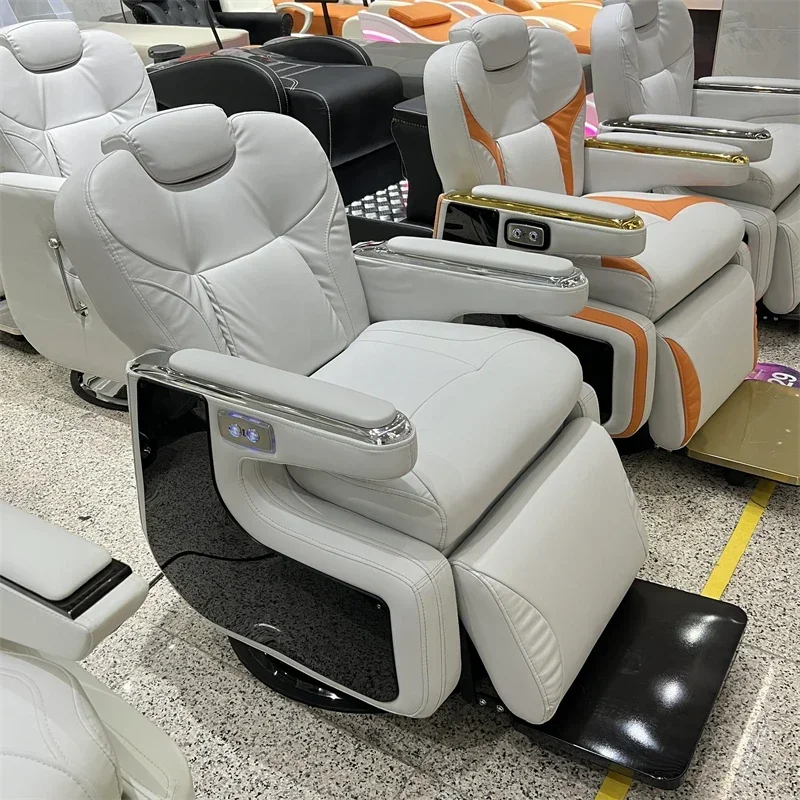 Affordable Luxury Style Aesthetic Barber Chair Professional Simple Swivel Chair Swivel Footrest De Barberia Hair Salon Furniture
Affordable Luxury Style Aesthetic Barber Chair Professional Simple Swivel Chair Swivel Footrest De Barberia Hair Salon Furniture