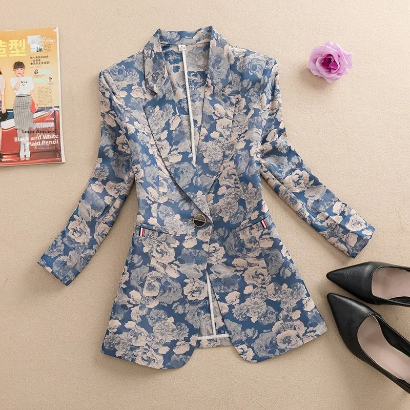 Spring Summer Thin Short Sleeve Printed Blouse Women's Fashionable plus Size Mommy Workwear Polyester Blend Commute Style
Spring Summer Thin Short Sleeve Printed Blouse Women's Fashionable plus Size Mommy Workwear Polyester Blend Commute Style