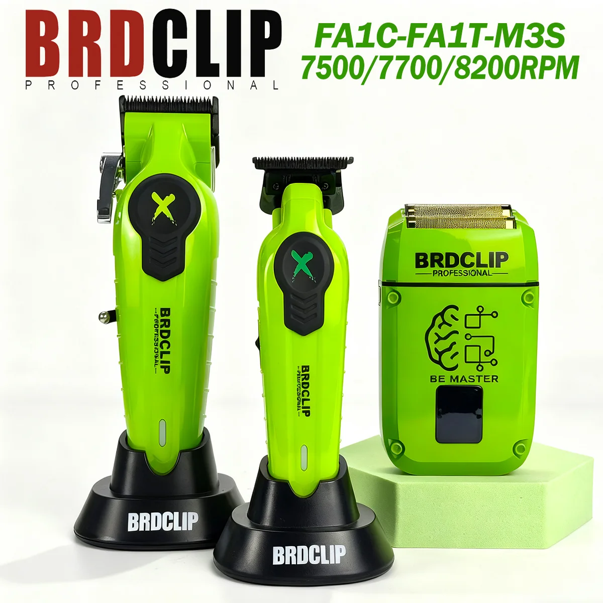 BRDCLIP Professional Men's Haircut 3-Piece/2-Piece Set Hair Salon/Home High Power Hair Trimmer Reciprocating Electric Shaver
BRDCLIP Professional Men's Haircut 3-Piece/2-Piece Set Hair Salon/Home High Power Hair Trimmer Reciprocating Electric Shaver