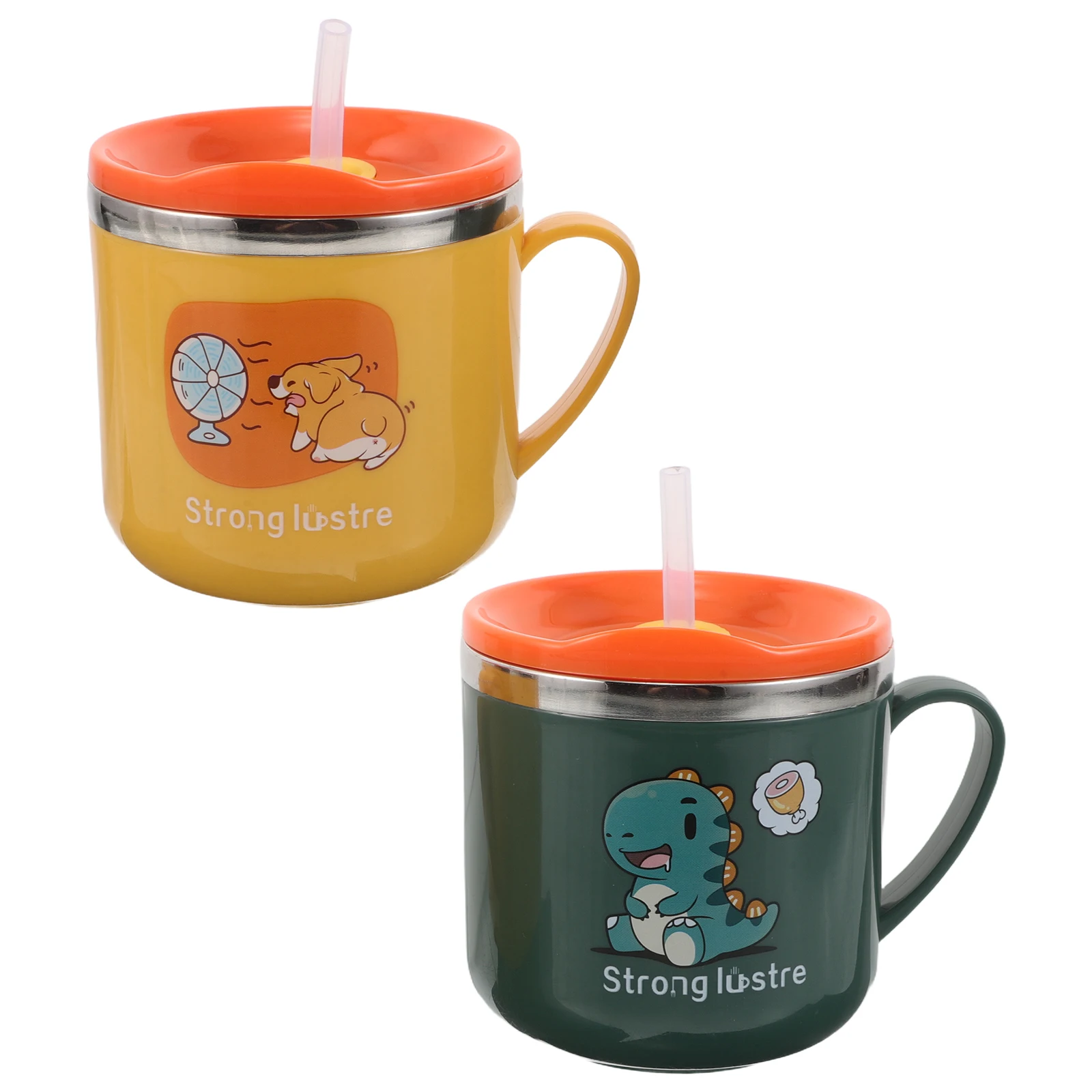 2pcs Stainless Steel Kids Cups Insulated Cartoon Design Leakproof Straw Lid Durable Toddler Cup Baby Water Bottle School Outdoor
2pcs Stainless Steel Kids Cups Insulated Cartoon Design Leakproof Straw Lid Durable Toddler Cup Baby Water Bottle School Outdoor