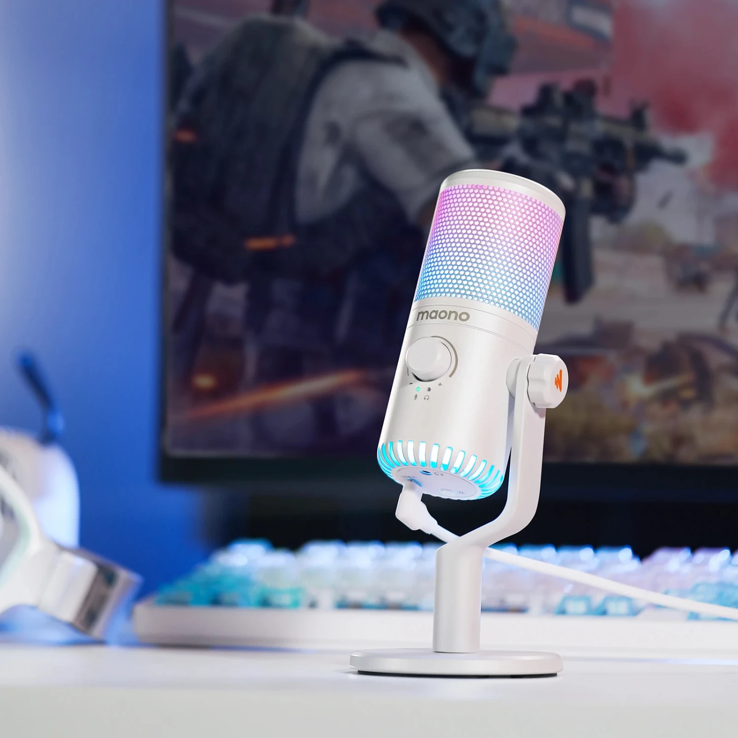 DM30 RGB USB-микрофон RGB Игровой микрофон Компьютерный микрофон USB-игровой микрофон с усилением микрофона и RGB, телефон
DM30 RGB USB-микрофон RGB Игровой микрофон Компьютерный микрофон USB-игровой микрофон с усилением микрофона и RGB, телефон