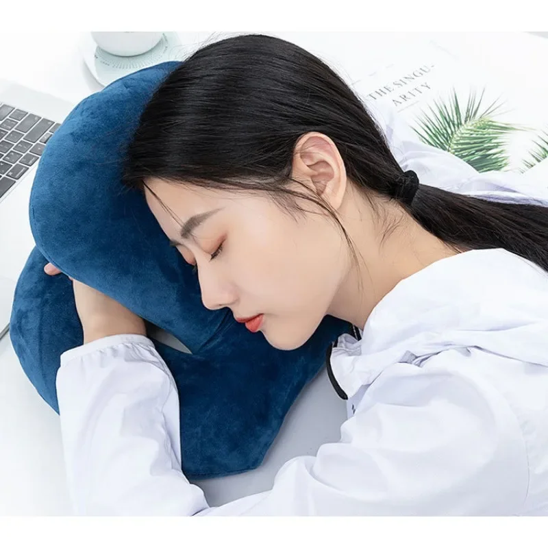 Sleep pillow Neck Support Pillows Office Rest Lunch Break Face Down Pillows Student Desk Sleeping Comfortable Soft
Sleep pillow Neck Support Pillows Office Rest Lunch Break Face Down Pillows Student Desk Sleeping Comfortable Soft
