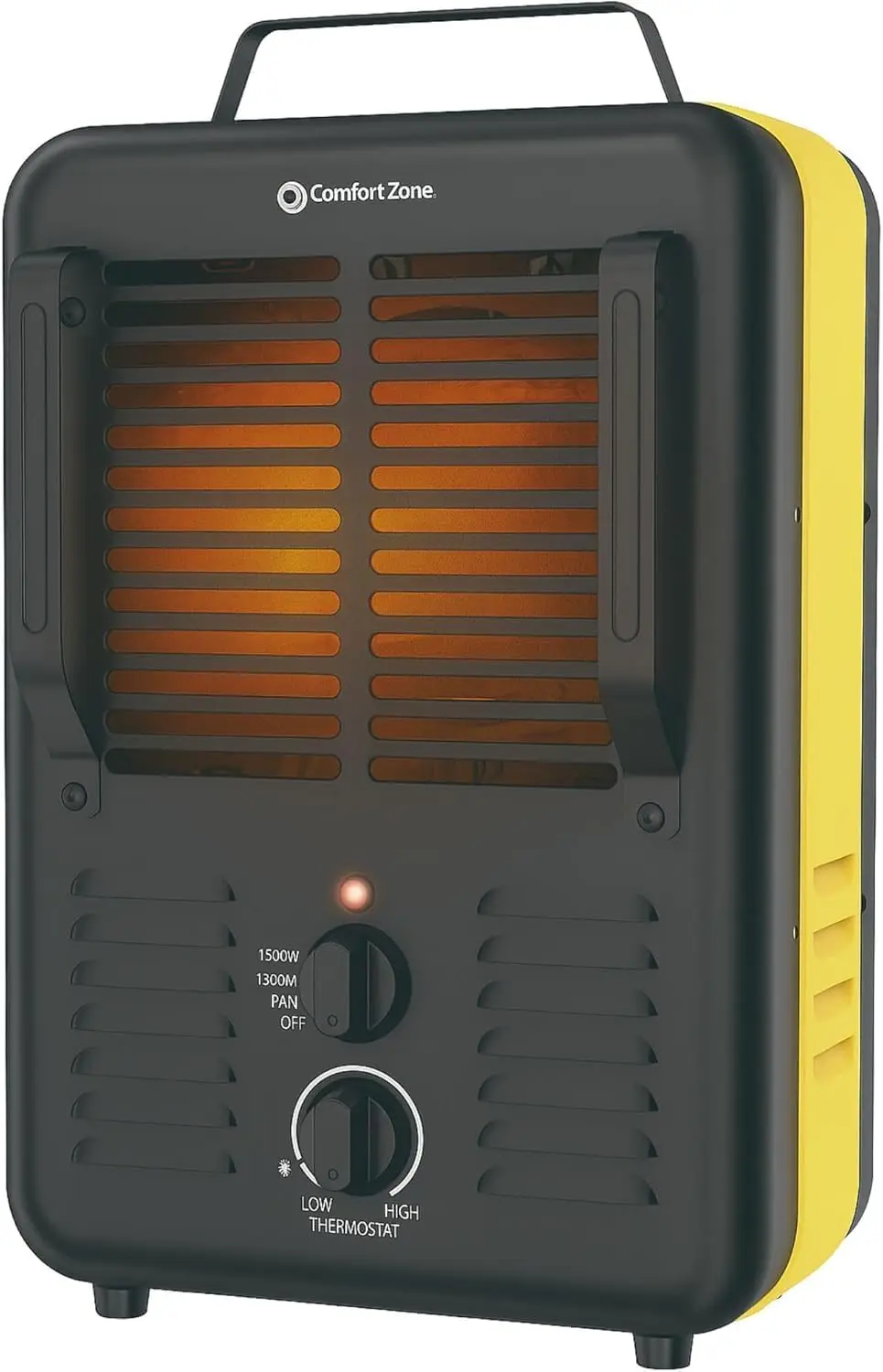 Portable Electric Space Heater, 1500W, Adjustable Thermostat, Overheat Protection, Tip-Over Switch, Black/Yellow – Ideal for
Portable Electric Space Heater, 1500W, Adjustable Thermostat, Overheat Protection, Tip-Over Switch, Black/Yellow – Ideal for