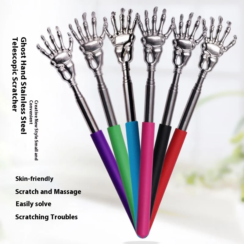 Portable Extendable Back Scratcher Stainless Steel Telescoping Back Scratcher for Both Human and Pets Extendable Back Massager
Portable Extendable Back Scratcher Stainless Steel Telescoping Back Scratcher for Both Human and Pets Extendable Back Massager