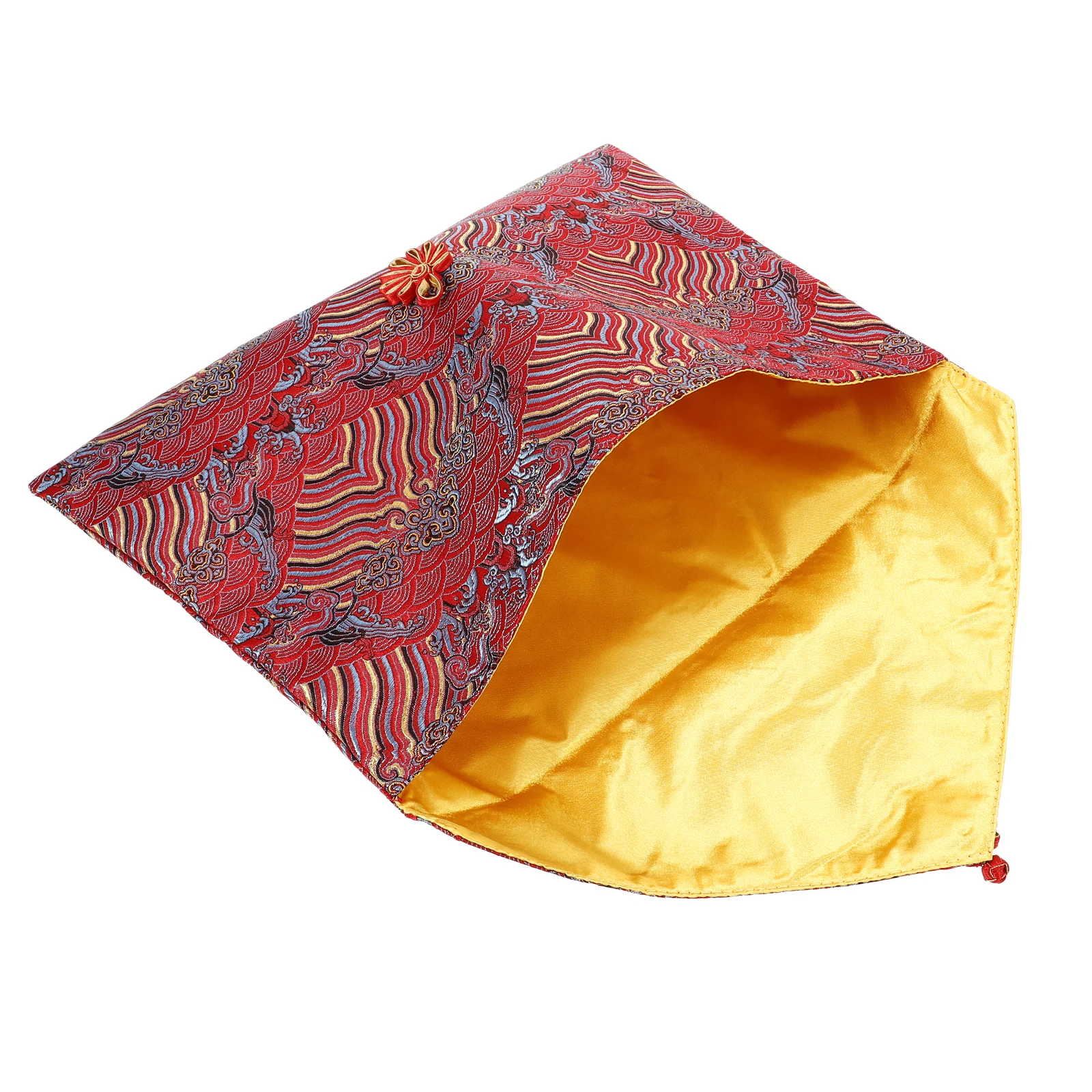 Scripture Storage Bag Chinese Style Pattern Lightweight Cloth Pouch For Travel Office Outdoor Use File Organizer Bag
Scripture Storage Bag Chinese Style Pattern Lightweight Cloth Pouch For Travel Office Outdoor Use File Organizer Bag