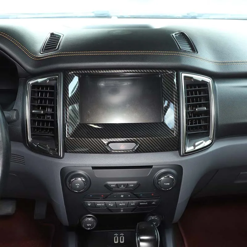 1 Pcs Wildtrak Central Control Navigation Decorative Frame ABS Carbon Fiber Pattern for Ford RANGER Everest 2015-22 Accessories
1 Pcs Wildtrak Central Control Navigation Decorative Frame ABS Carbon Fiber Pattern for Ford RANGER Everest 2015-22 Accessories