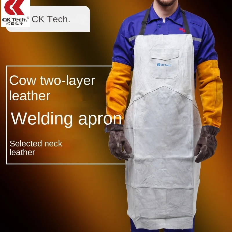 Leather Welding Apron Heat Flame-Resistant Heavy Duty Work Forge Apron With 1 Pocket Heavy Duty Gardening Welding Apron
Leather Welding Apron Heat Flame-Resistant Heavy Duty Work Forge Apron With 1 Pocket Heavy Duty Gardening Welding Apron