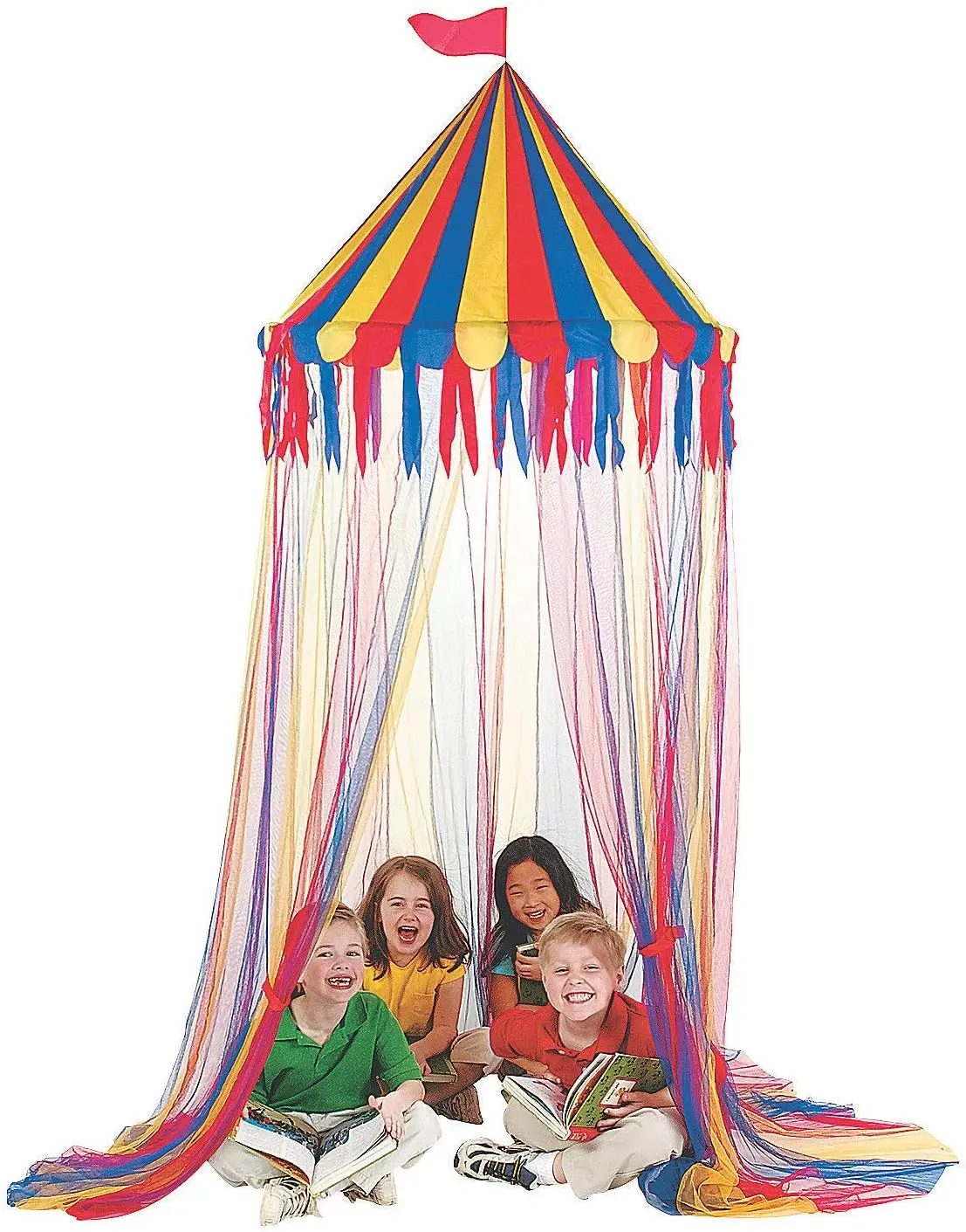 Big Top Canopy Tent - Educational Learning Play Tent for Kids - Ideal for Boys Girls - Kids' Toys House - Children Room Decorati
Big Top Canopy Tent - Educational Learning Play Tent for Kids - Ideal for Boys Girls - Kids' Toys House - Children Room Decorati