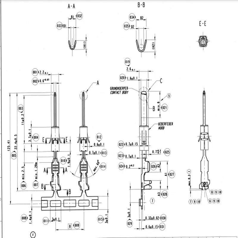 Delphi Aptiv original connector 60100611 1.5mm MALE TERM 0.22-0.35 SQmm TIN 10775249
Delphi Aptiv original connector 60100611 1.5mm MALE TERM 0.22-0.35 SQmm TIN 10775249