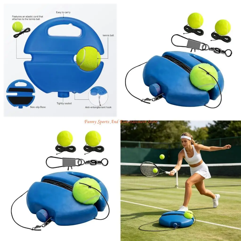 C4DE Innovative Tennis Trainer With Grip Base And Premium Coated Ball
C4DE Innovative Tennis Trainer With Grip Base And Premium Coated Ball