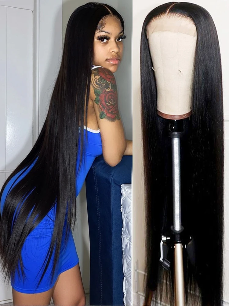220 High Density 30 40 Inch Bone Straight Hair 13x4 13x6 13x7 HD lace frontal human hair wigs Brazilian Pre-Plucking For Women
220 High Density 30 40 Inch Bone Straight Hair 13x4 13x6 13x7 HD lace frontal human hair wigs Brazilian Pre-Plucking For Women