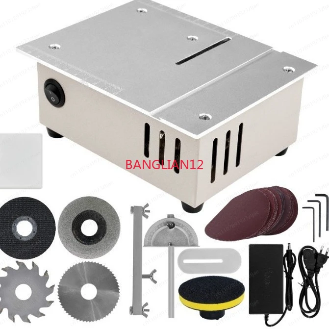 Micro Table Saw With 4 Sets Saw Blades Dual Motor Control 7 Speed 96w Portable Precision Table Saw Height Adjustable 0.1-15mm
Micro Table Saw With 4 Sets Saw Blades Dual Motor Control 7 Speed 96w Portable Precision Table Saw Height Adjustable 0.1-15mm