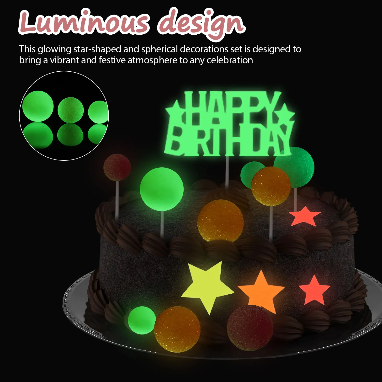Neon Birthday Party Cake Decorations Glow In The Dark Star Themed Luminous Cupcake Toppers Party Supplies For Kids Family School
Neon Birthday Party Cake Decorations Glow In The Dark Star Themed Luminous Cupcake Toppers Party Supplies For Kids Family School
