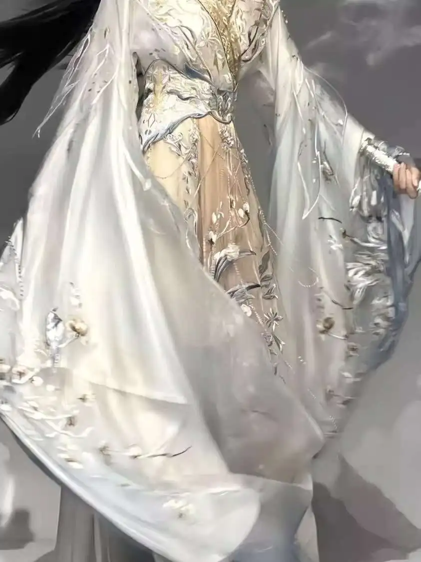 New Fiesta Carnival Halloween Cos Cosplay Hanfu Improve Embroidery Heavy Industry Womens fashion Xianxia Ancient Costume
New Fiesta Carnival Halloween Cos Cosplay Hanfu Improve Embroidery Heavy Industry Womens fashion Xianxia Ancient Costume