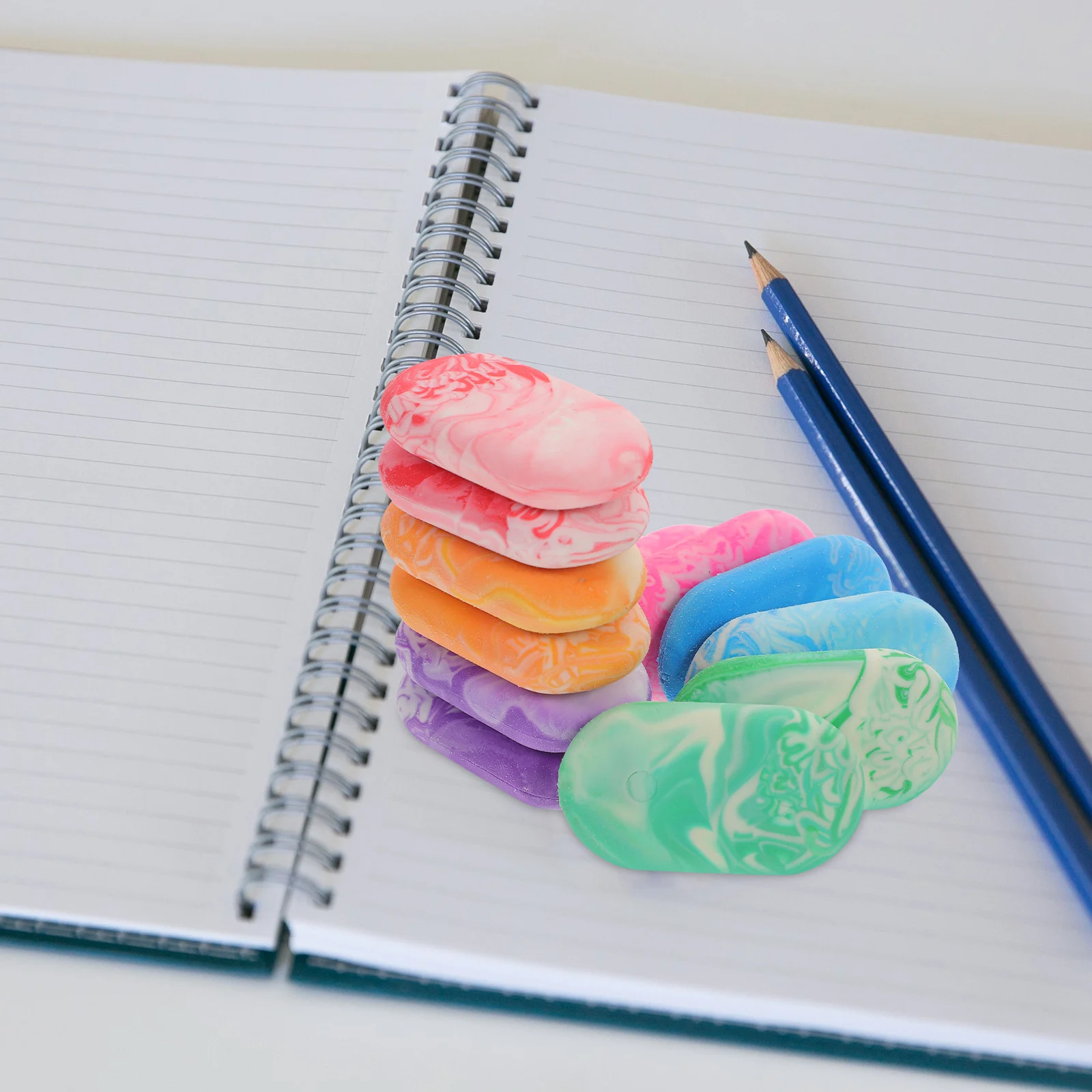 12 Pcs Marble Eraser Delicate Pencil Erasers Adorable Stationery Gift Tpr Cute for Drawing Small
12 Pcs Marble Eraser Delicate Pencil Erasers Adorable Stationery Gift Tpr Cute for Drawing Small