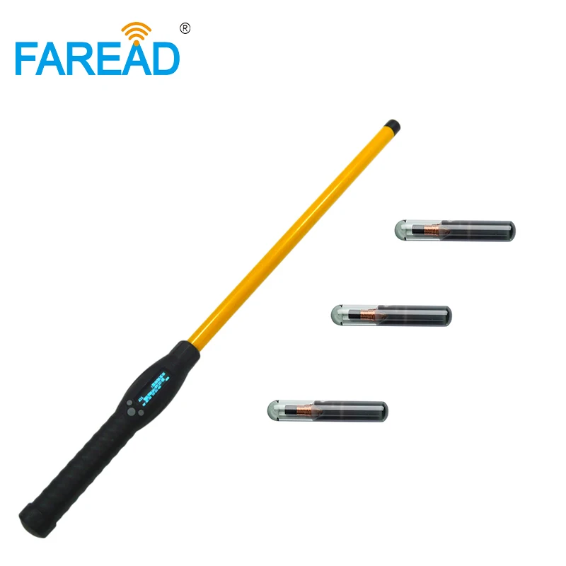 FAREAD FRD5200 134.2kHz RFID Reader, OLED Screen 7000 Records ISO11784/5 FDX-B HDX for Cattle Sheep Ear Tag
FAREAD FRD5200 134.2kHz RFID Reader, OLED Screen 7000 Records ISO11784/5 FDX-B HDX for Cattle Sheep Ear Tag