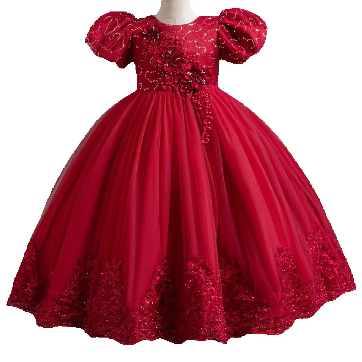HETISO Sequins Long Princess Dress for Girls Kids Embroidered Evening Gown Elegant Formal Prom Dress 3-12 Years
HETISO Sequins Long Princess Dress for Girls Kids Embroidered Evening Gown Elegant Formal Prom Dress 3-12 Years
