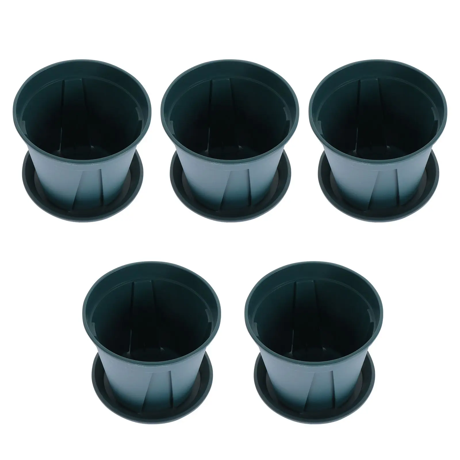 5 Sets Type Root Control Pots Thickened Planters with Tray for Flower Planting Decor Plastic Plant Pots Pot Set
5 Sets Type Root Control Pots Thickened Planters with Tray for Flower Planting Decor Plastic Plant Pots Pot Set