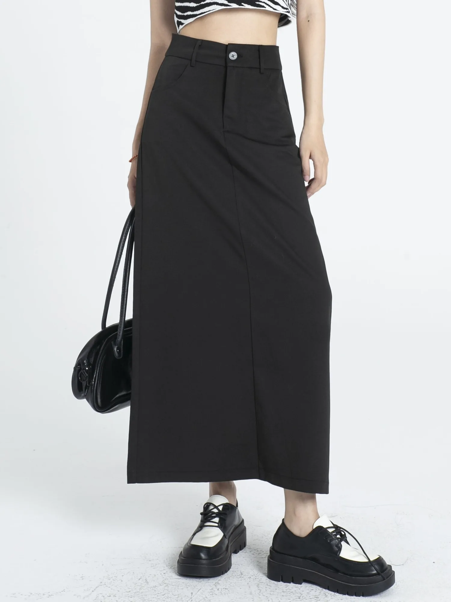 ZHISILAO New High Waist A-line Skirt Women Vintage Office Lady Casual High Waist Long Skirt Spring Summer 2023
ZHISILAO New High Waist A-line Skirt Women Vintage Office Lady Casual High Waist Long Skirt Spring Summer 2023