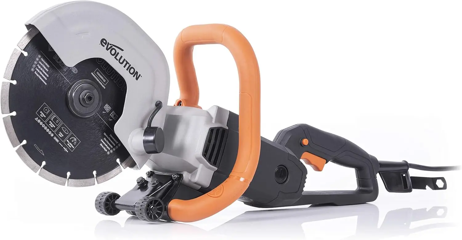 R230DCT - 9 in Concrete Saw (Aka Circular, Angle Grinder, Cut Off/Chop Saw, Demo Saw, Disc/Power Cutter) - 15A Motor
R230DCT - 9 in Concrete Saw (Aka Circular, Angle Grinder, Cut Off/Chop Saw, Demo Saw, Disc/Power Cutter) - 15A Motor