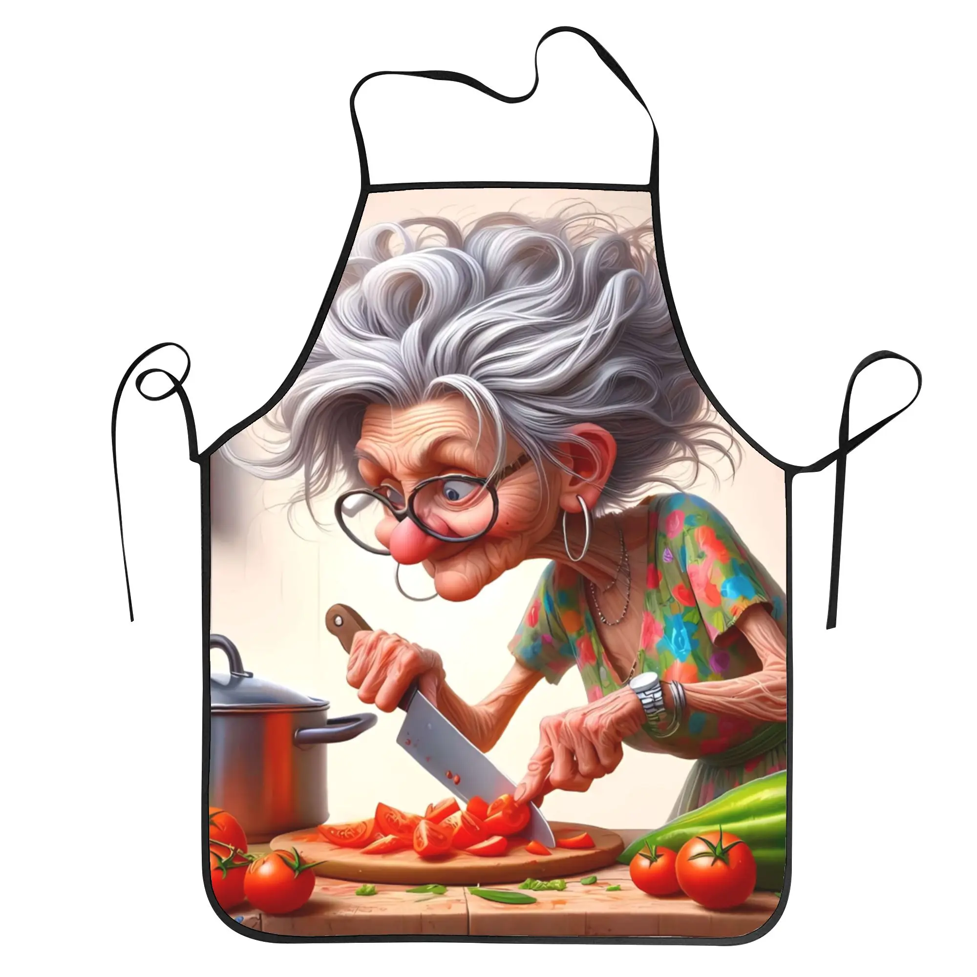 Funny Kitchen Cook Apron Fashionable Cleaning Kitchen Accessories Restraunt Adult Aprons without Pocket
Funny Kitchen Cook Apron Fashionable Cleaning Kitchen Accessories Restraunt Adult Aprons without Pocket