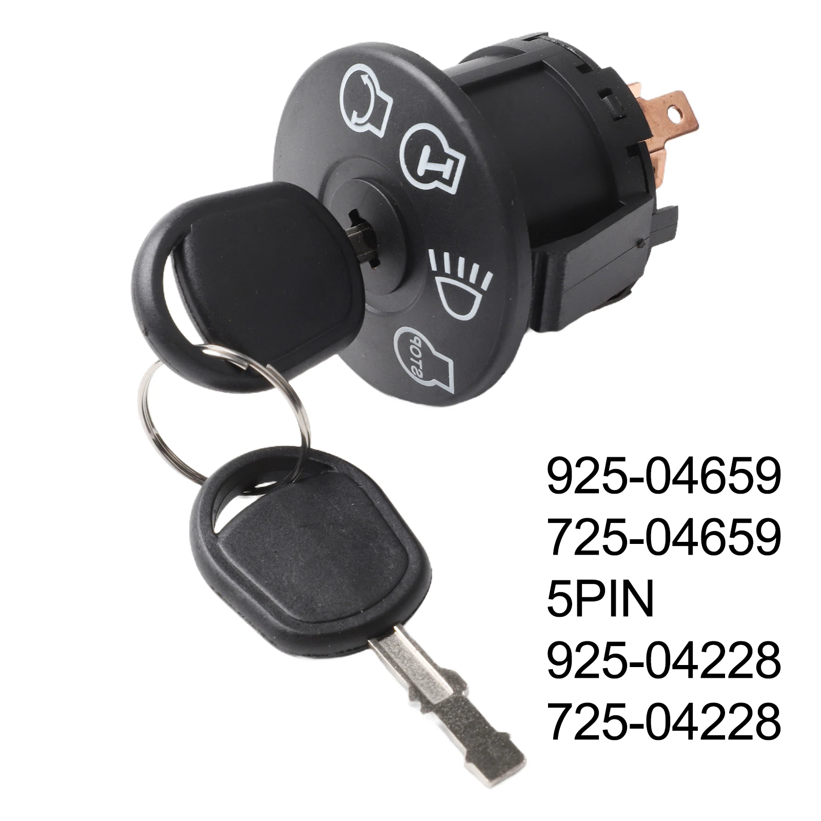 Replacement For Ignition Switch Starter for Craftsman Riding Lawn Mowers Models 925-04659 725-04659 532175566 7-Pin Type
Replacement For Ignition Switch Starter for Craftsman Riding Lawn Mowers Models 925-04659 725-04659 532175566 7-Pin Type