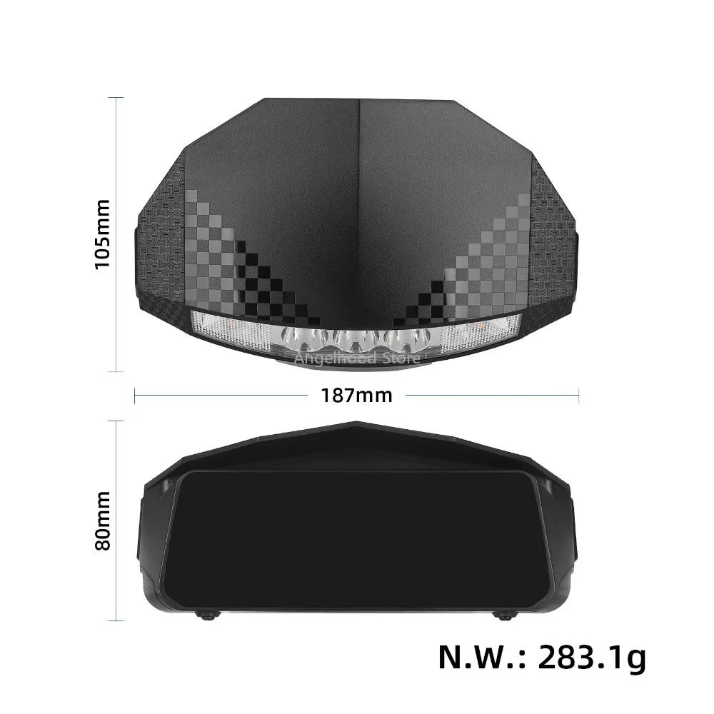 Headlight Cover for KuKirinG3 Electric Scooter Front Light Housing Dashboard Assembly with Protective Scooter Replacement Parts
Headlight Cover for KuKirinG3 Electric Scooter Front Light Housing Dashboard Assembly with Protective Scooter Replacement Parts