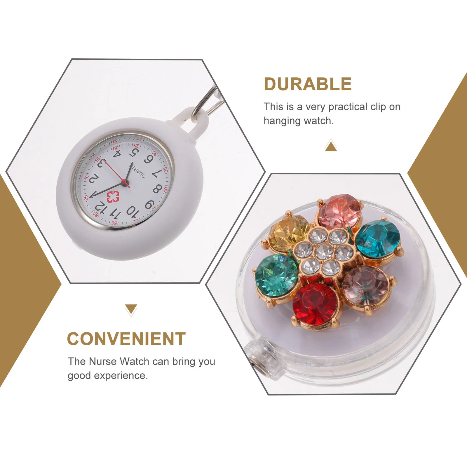 2Pcs Nurse Fob Watch Portable Pocket Watch with Clear Numbers Exquisite Appearance Gift for Nurses Decorative Nurse Watches
2Pcs Nurse Fob Watch Portable Pocket Watch with Clear Numbers Exquisite Appearance Gift for Nurses Decorative Nurse Watches
