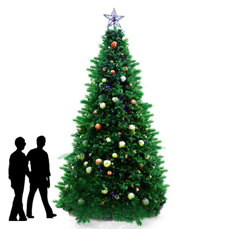 Commercial outdoor large Christmas tree Christmas hotel decoration with lights, tree scene simulation for decoration, pine
Commercial outdoor large Christmas tree Christmas hotel decoration with lights, tree scene simulation for decoration, pine