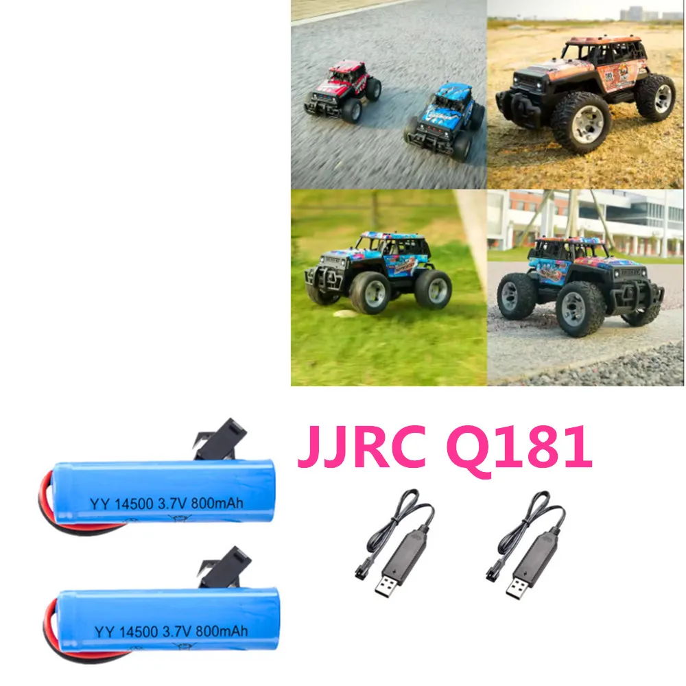 JJRC Q181 Battery 14500 3.7V 800mAh JJRC Q181 RC Car Parts Q181 RC Drift Car USB Charging Cable
JJRC Q181 Battery 14500 3.7V 800mAh JJRC Q181 RC Car Parts Q181 RC Drift Car USB Charging Cable 