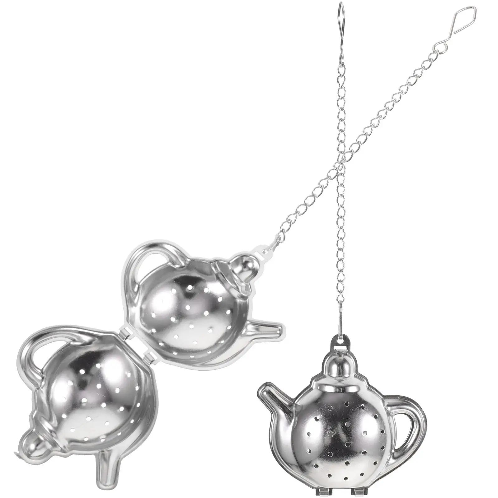 2 Pcs Tea Strainer Loose Leaf Stainless Steel Steeper Holder Teapot with Infusers for Metal Home
2 Pcs Tea Strainer Loose Leaf Stainless Steel Steeper Holder Teapot with Infusers for Metal Home