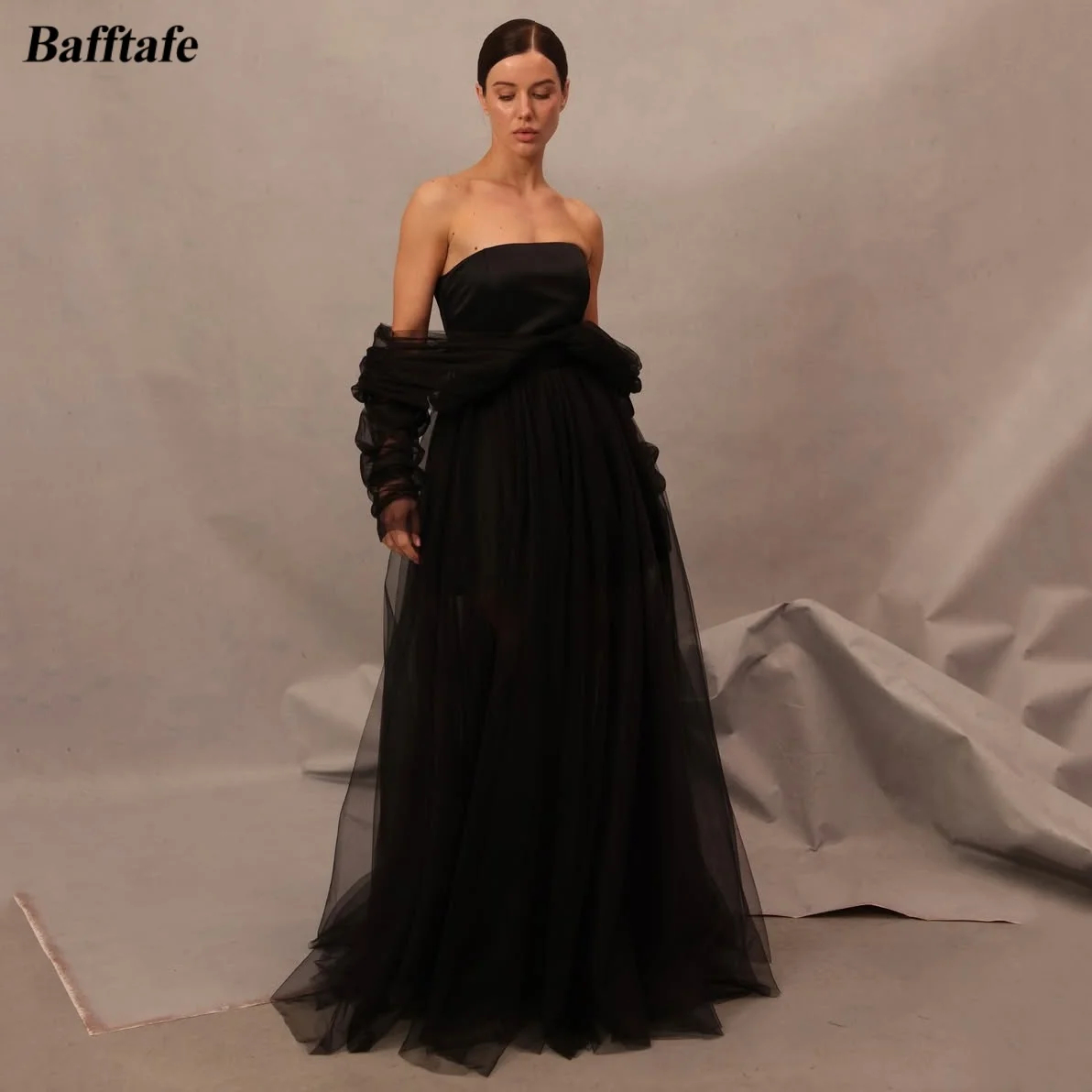 Bafftafe Customized Tulle Prom Dresses Long Sleeves Off Shoulder Corset Women's Formal Party Dress Short Lining Evening Gowns
Bafftafe Customized Tulle Prom Dresses Long Sleeves Off Shoulder Corset Women's Formal Party Dress Short Lining Evening Gowns