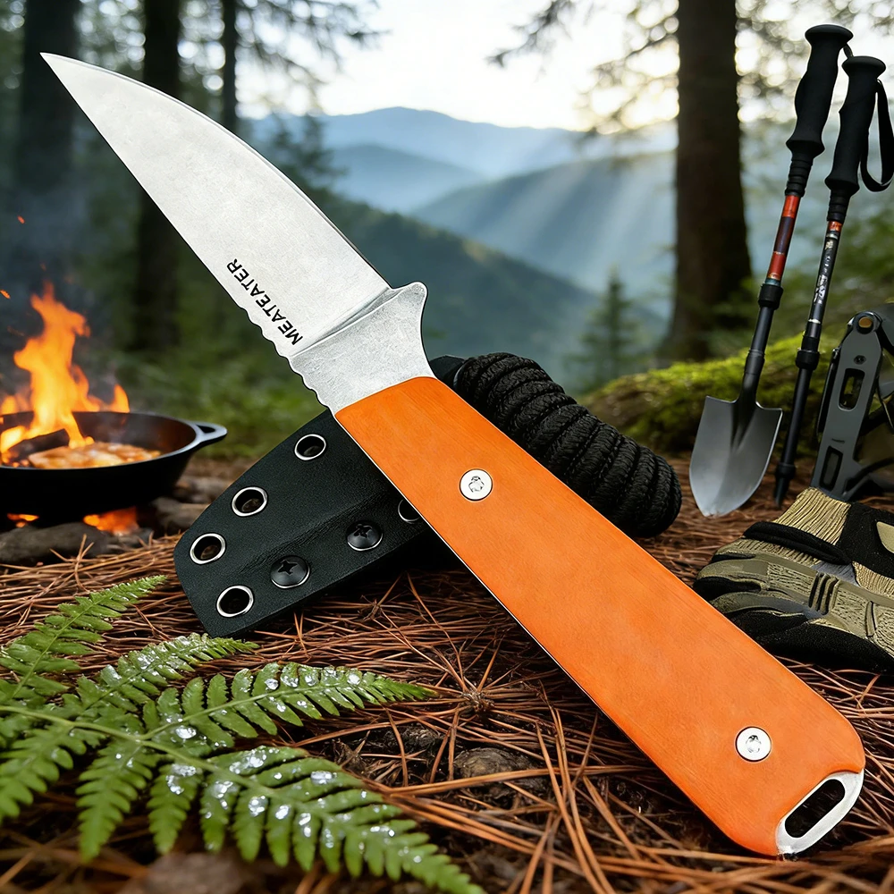 Тактический нож 8Cr13Mov для активного отдыха, EDC, универсальный прямой нож для выживания в дикой природе, спасения в джунглях, мультитул с рукоятью G10
Тактический нож 8Cr13Mov для активного отдыха, EDC, универсальный прямой нож для выживания в дикой природе, спасения в джунглях, мультитул с рукоятью G10