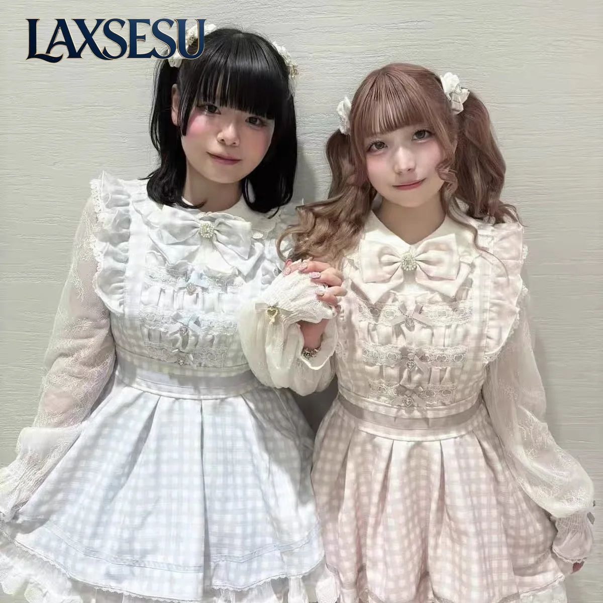 Two Piece Sets Womens Outifits Summer Lolita Set Japanese Style New Arrival Sweet Cute Plaid Short Sleeve Dress Shorts Suit
Two Piece Sets Womens Outifits Summer Lolita Set Japanese Style New Arrival Sweet Cute Plaid Short Sleeve Dress Shorts Suit