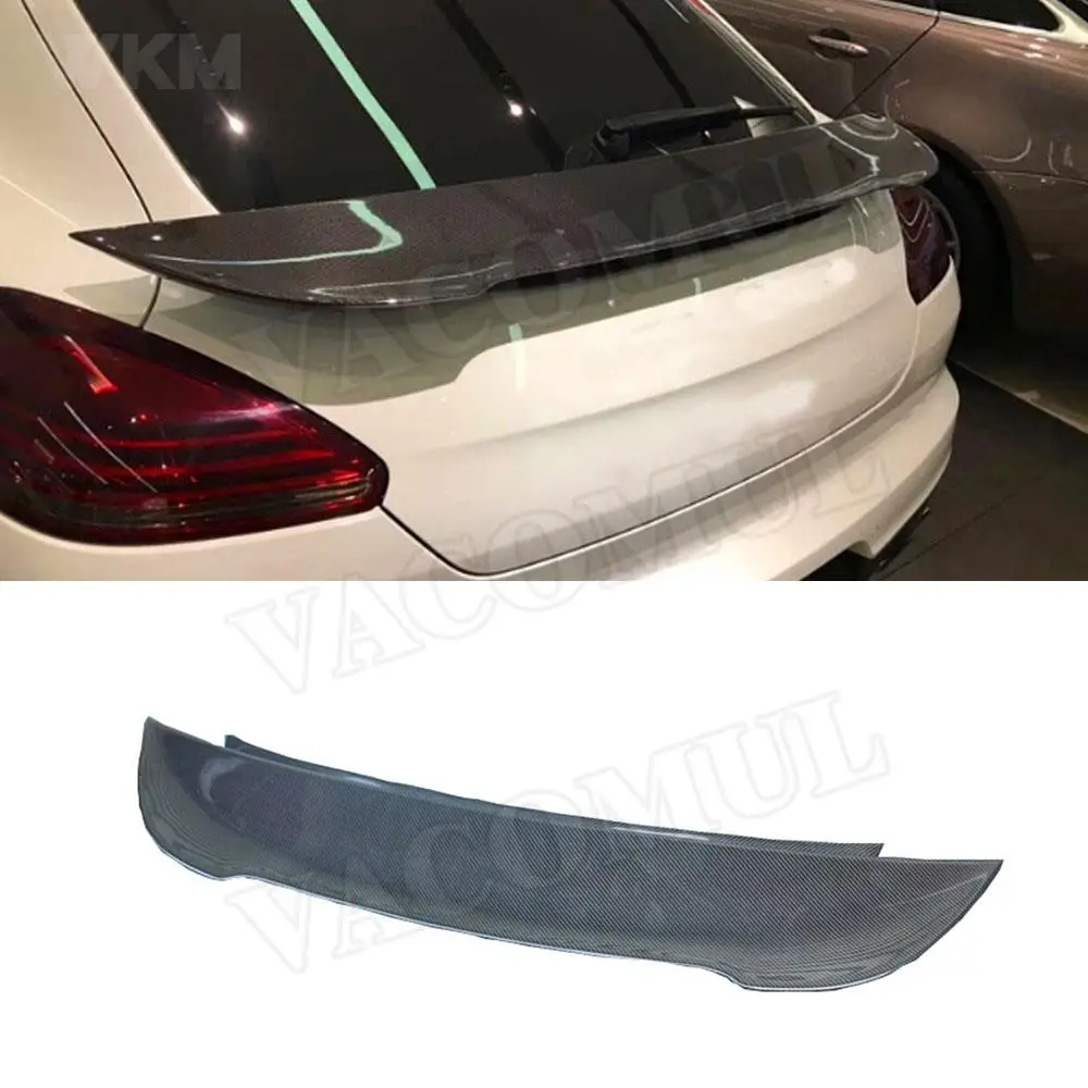 Carbon Fiber Car Racing Rear Spoiler Boot Trunk Tail Double Wings For Porsche Panamera S 970 971 2010-2016
Carbon Fiber Car Racing Rear Spoiler Boot Trunk Tail Double Wings For Porsche Panamera S 970 971 2010-2016