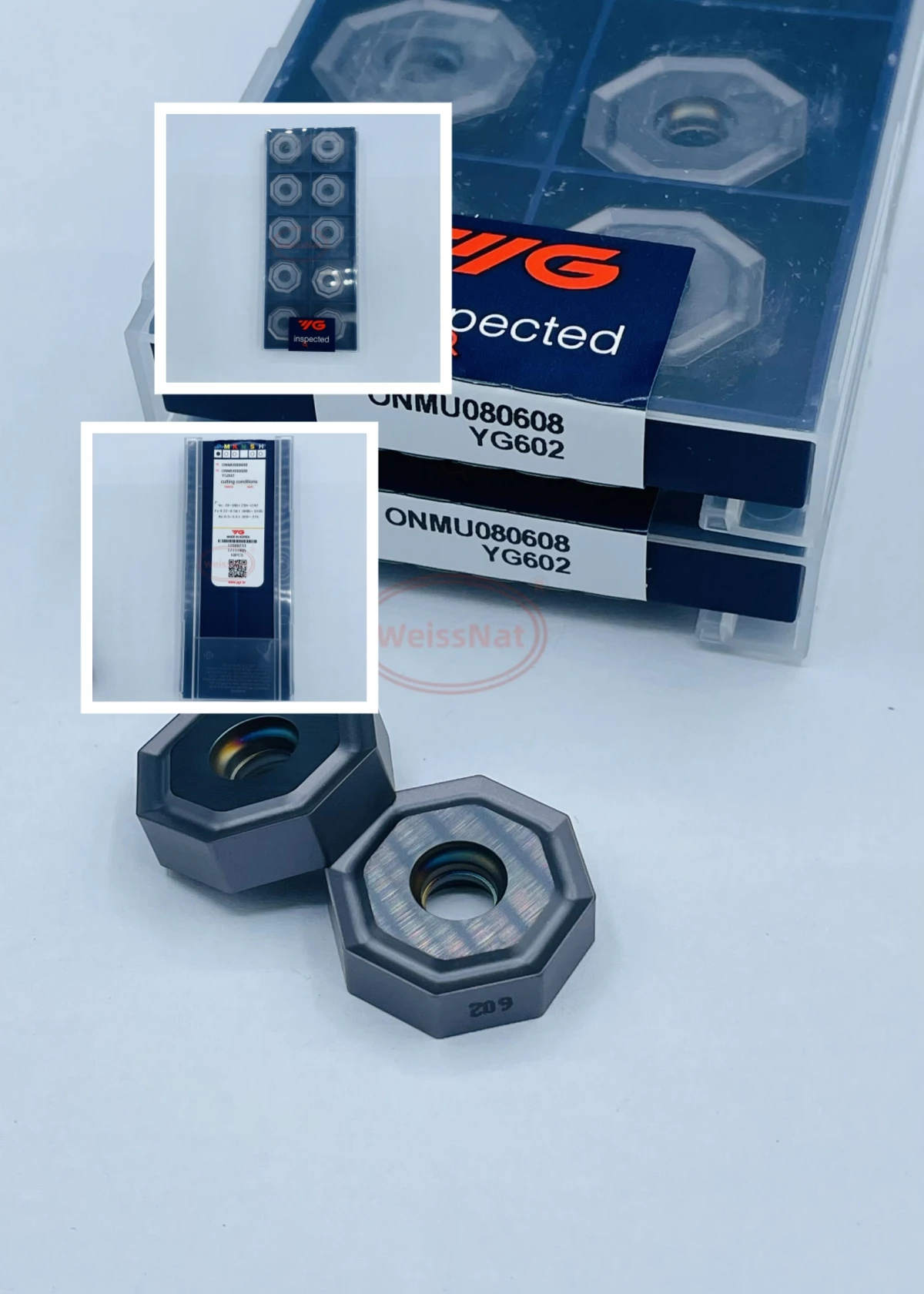 YG-1 ONMU080608 YG602 Carbide Insert ONMU Inserts
YG-1 ONMU080608 YG602 Carbide Insert ONMU Inserts