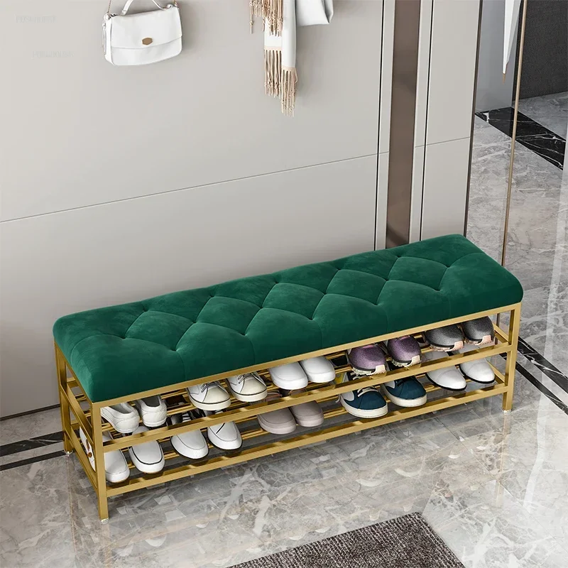 Nordic Light Luxury Stools Creative Home Shoe Changing Stools Soft Bag Cushion Shoe Cabinet Living Room Furniture Sofa Ottomans
Nordic Light Luxury Stools Creative Home Shoe Changing Stools Soft Bag Cushion Shoe Cabinet Living Room Furniture Sofa Ottomans