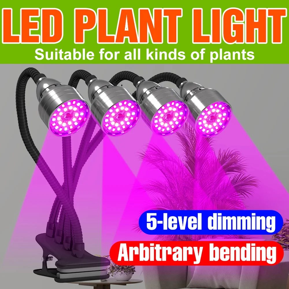 LED Full Spectrum Grow Lights Indoor USB Plant Cultivation Lamp 5V Hydroponic Flower Vegs Fill Lamps Timing Auto On/Off Dimmable
LED Full Spectrum Grow Lights Indoor USB Plant Cultivation Lamp 5V Hydroponic Flower Vegs Fill Lamps Timing Auto On/Off Dimmable