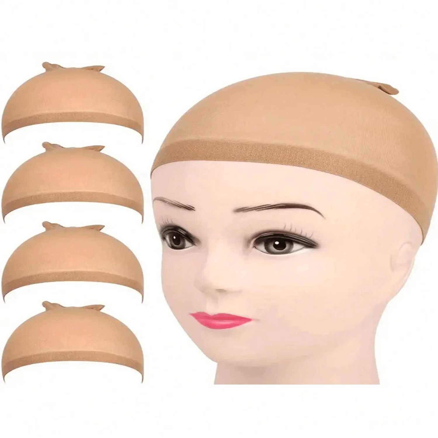 4pcs Natural Breathable Wig For Cosplay, Dance Party And Festival, Quality Mesh Net Wig For Wig Making, Crochet Wig , Stretch
4pcs Natural Breathable Wig For Cosplay, Dance Party And Festival, Quality Mesh Net Wig For Wig Making, Crochet Wig , Stretch