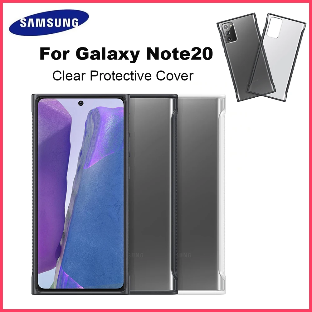 Original For Samsung Galaxy Note20 Clear Protective Cover Note20 Reinforced Frame Non-Slip Protective Case EF-GN980
Original For Samsung Galaxy Note20 Clear Protective Cover Note20 Reinforced Frame Non-Slip Protective Case EF-GN980