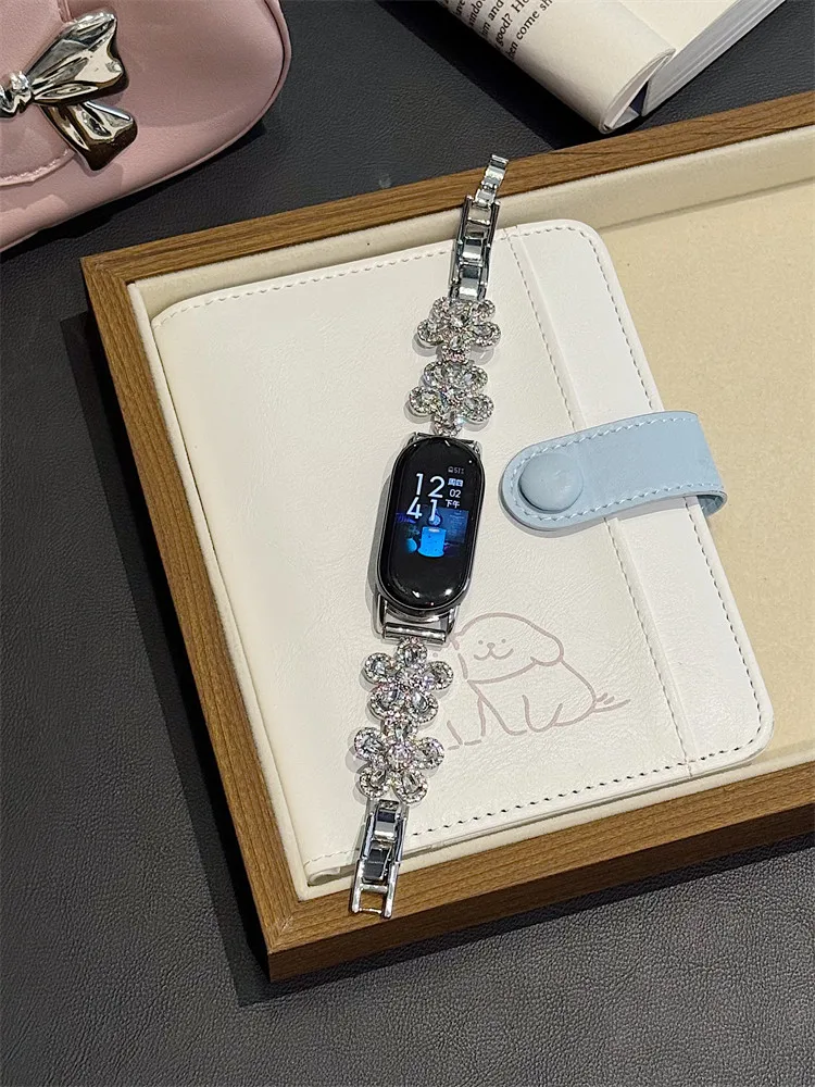 Colorful flower metal strap suitable Xiaomi Band 8Pro/9Pro,For Mi band 3/4/5/6/7,8/8NFC/9/9NFC/10/10NFC,For Redmi Watch6/5/4
Colorful flower metal strap suitable Xiaomi Band 8Pro/9Pro,For Mi band 3/4/5/6/7,8/8NFC/9/9NFC/10/10NFC,For Redmi Watch6/5/4