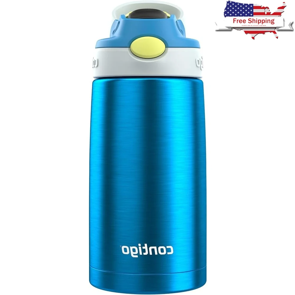 Kids Water Bottle with Straw Easy Clean Lid Spill Proof Design Travel School Safe Hydration 13oz Blue Poppy Glacier
Kids Water Bottle with Straw Easy Clean Lid Spill Proof Design Travel School Safe Hydration 13oz Blue Poppy Glacier