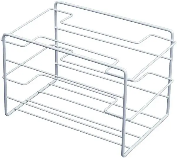 White Wrap Organizer for Kitchen Cabinet Storage - Durable Steel Design
White Wrap Organizer for Kitchen Cabinet Storage - Durable Steel Design