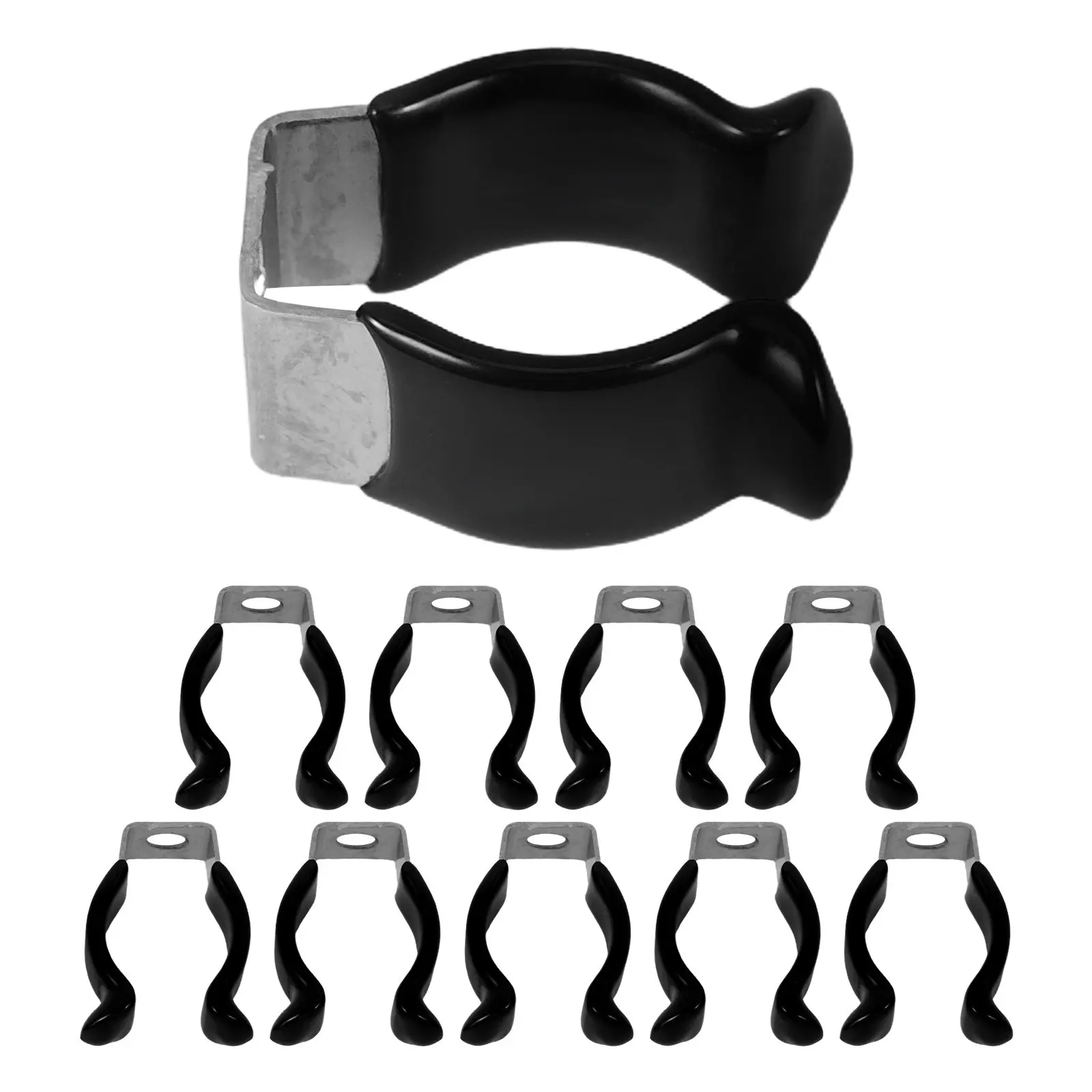 10Pcs Heavy Duty Stainless Steel Lamp Tube Holder Clips Rubberized Non Scratch Design for T5 T8 Fluorescent LED Tubes Fast
10Pcs Heavy Duty Stainless Steel Lamp Tube Holder Clips Rubberized Non Scratch Design for T5 T8 Fluorescent LED Tubes Fast