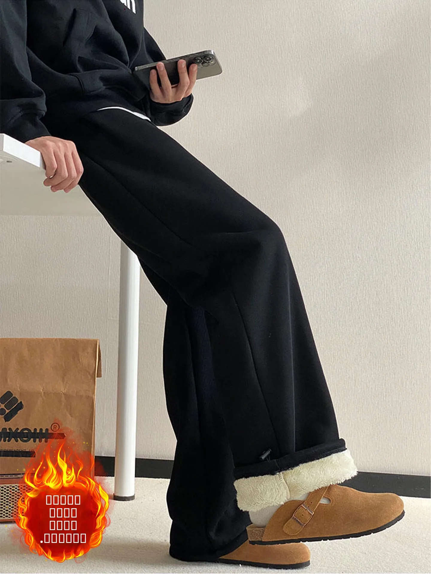 Мужские зимние повседневные брюки с утепленной подкладкой, свободные прямые брюки, удобные, дышащие, спортивные, для отдыха
Мужские зимние повседневные брюки с утепленной подкладкой, свободные прямые брюки, удобные, дышащие, спортивные, для отдыха