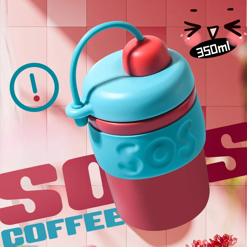 Creative Ceramic Liner Thermos Cup for Women Accompanying Coffee Cup Portable Straw Cup Cute Cold-keeping Summer Student Cup
Creative Ceramic Liner Thermos Cup for Women Accompanying Coffee Cup Portable Straw Cup Cute Cold-keeping Summer Student Cup